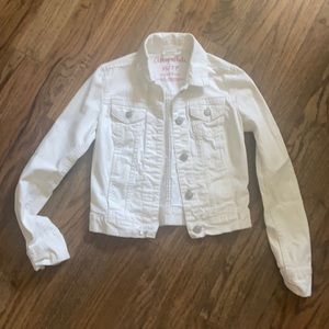Aero White Denim Jacket